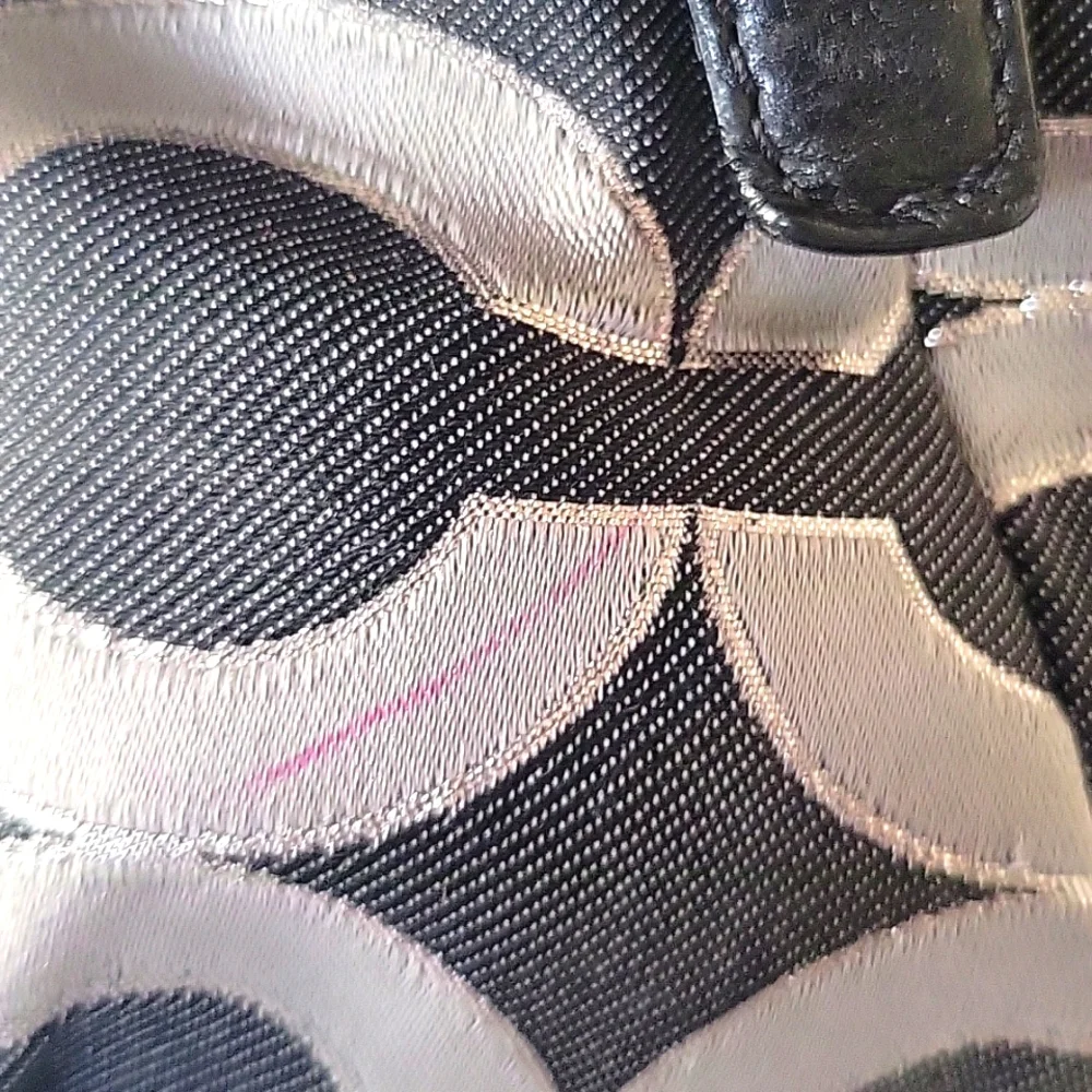 Coach Black and Gray Signature Tote Bag H1120-18765 - Picture 8 of 16